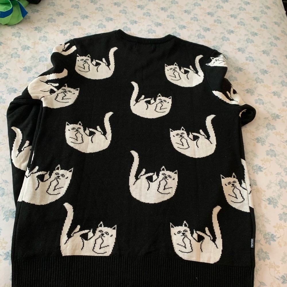 RIPNDIP Falling For Black Sweater (size Large) - Picture 6 of 8